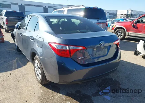 2016 Toyota Corolla L из США, поврежденный, VIN 5YFBURHE4GP502253